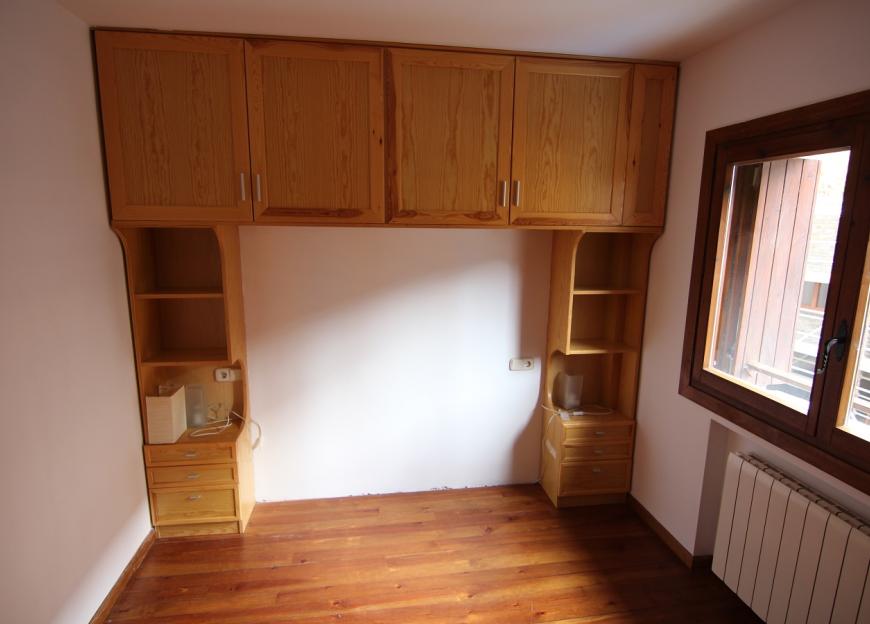 Master bedroom with storage