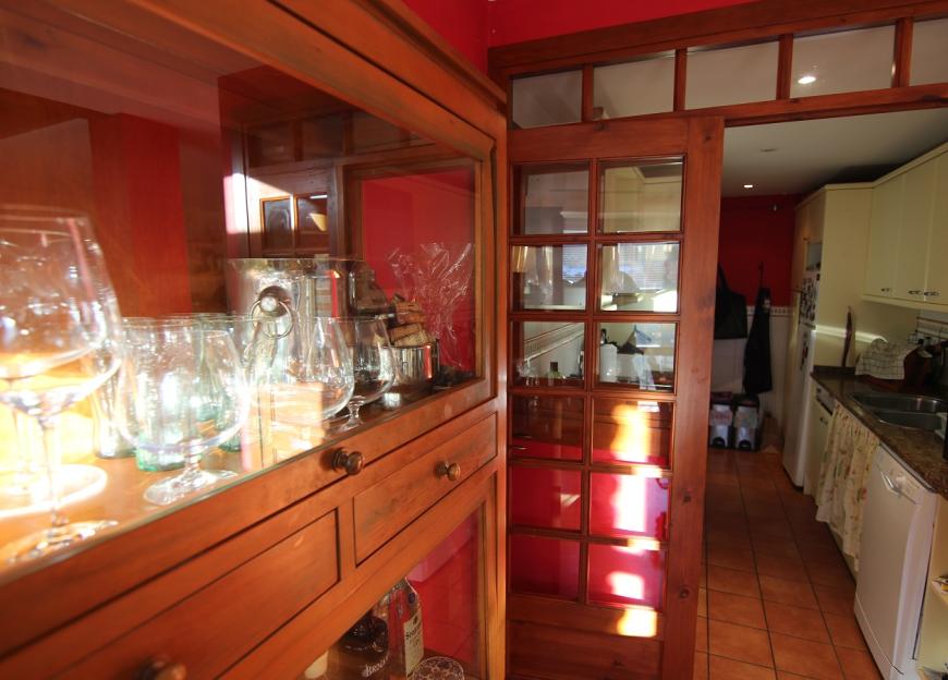 Galley Kitchen that could be opened